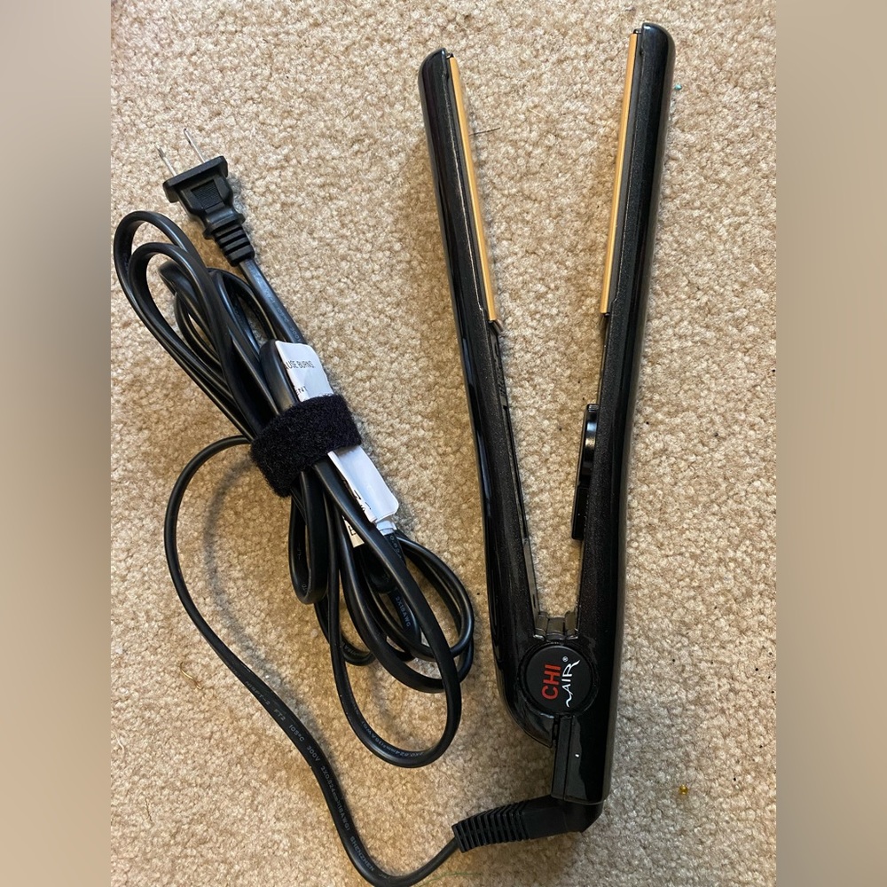 New black shimmer Chi flat iron